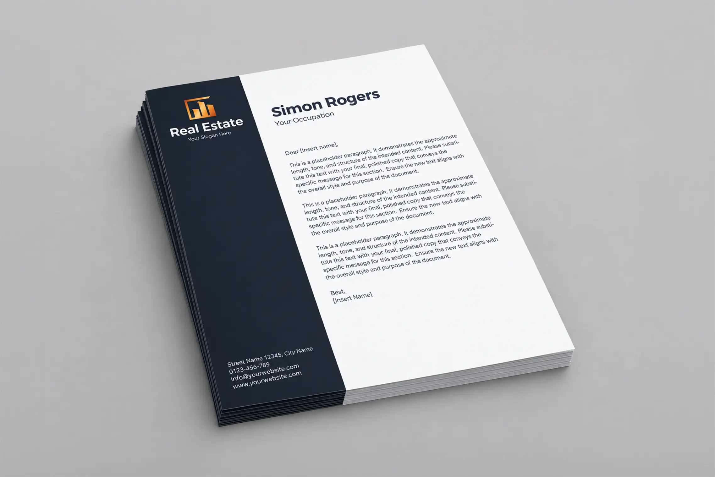 Real Estate Letterhead